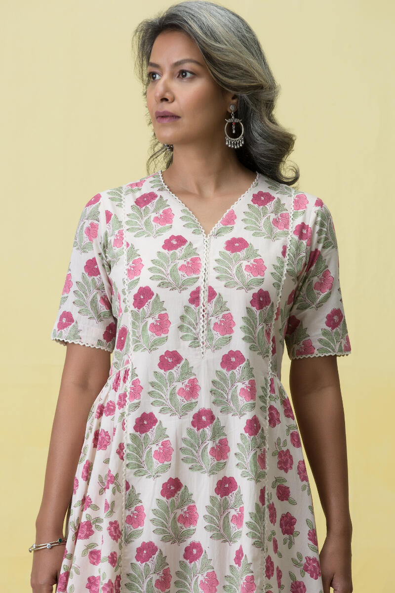 Buy Darya Zoya Kurta | Turquoise Kurtas for Women | Farida Gupta
