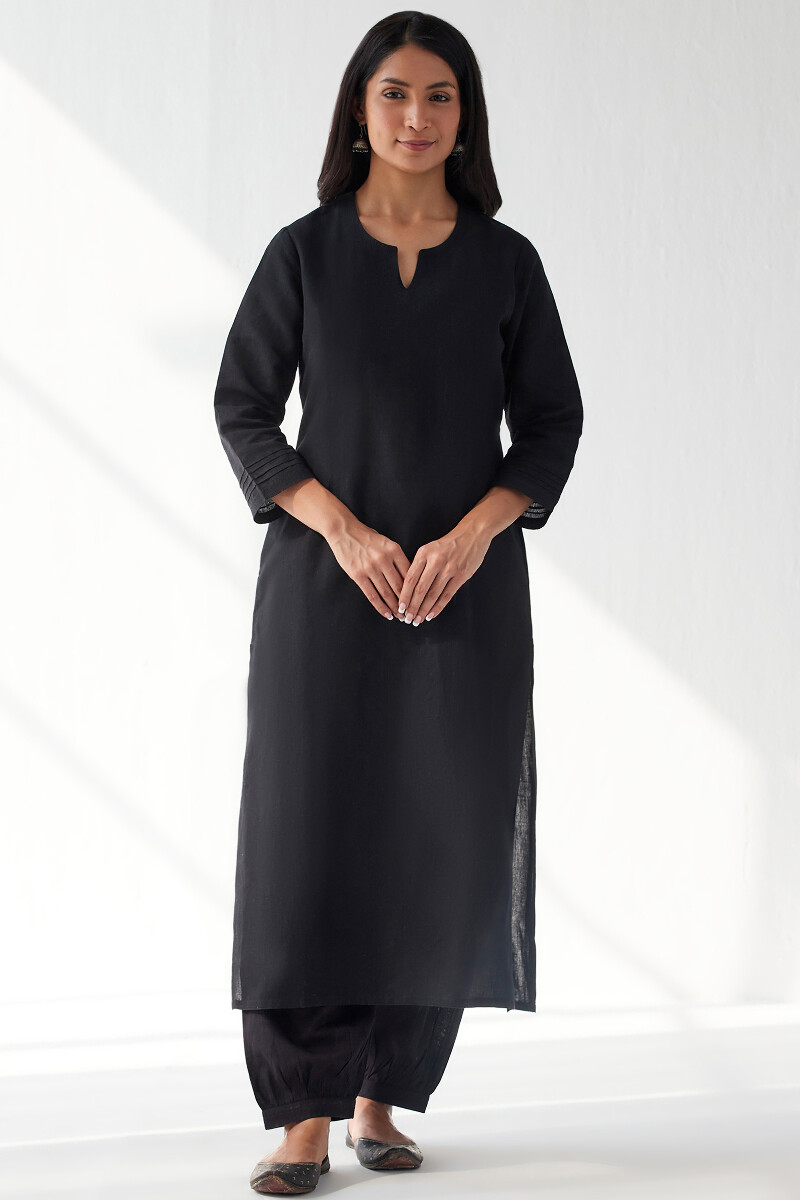 Black kurta design ladies deals