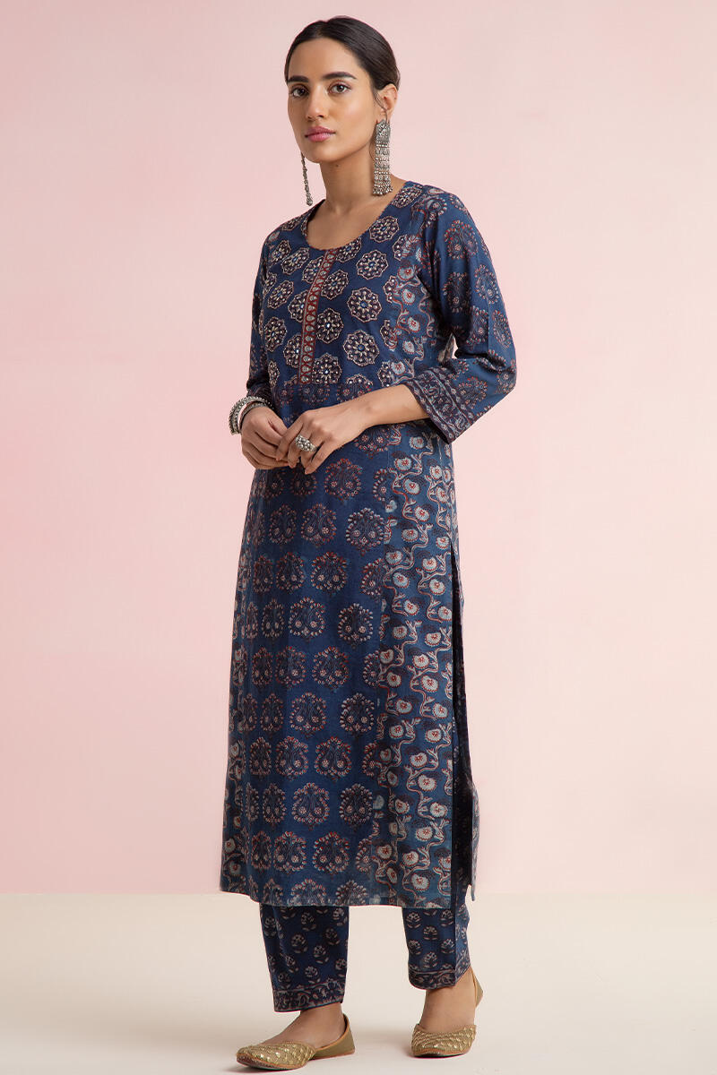 indigo salwar