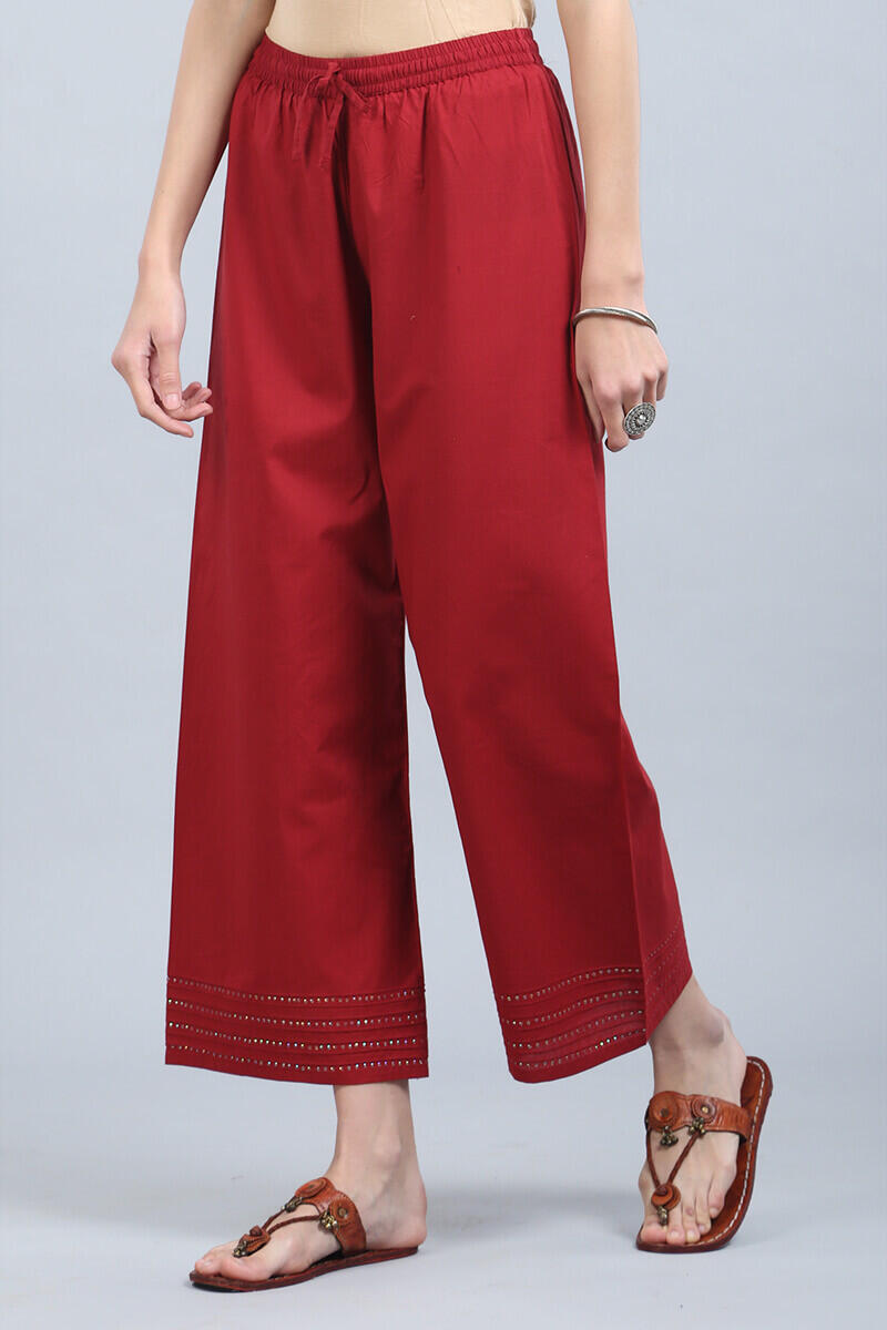 Buy Gauhar Gulshan Sanganeri Narrow Pants for Women  FGNP22104  Farida  Gupta