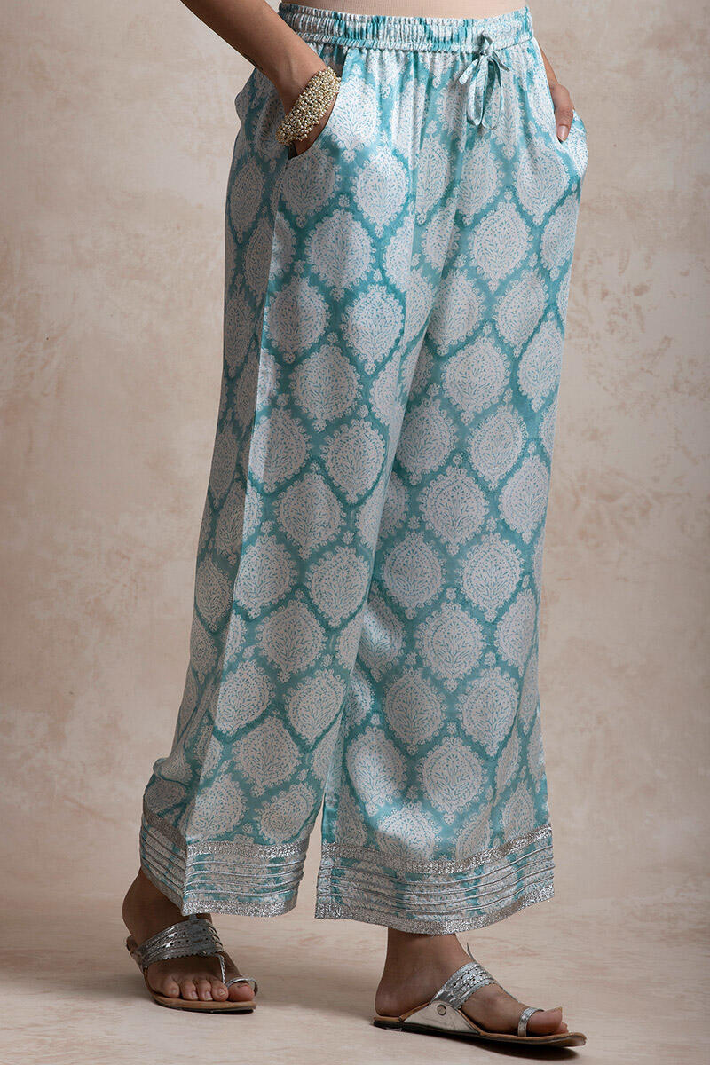 Sanganeri Block Printed Modal Farsi Pants