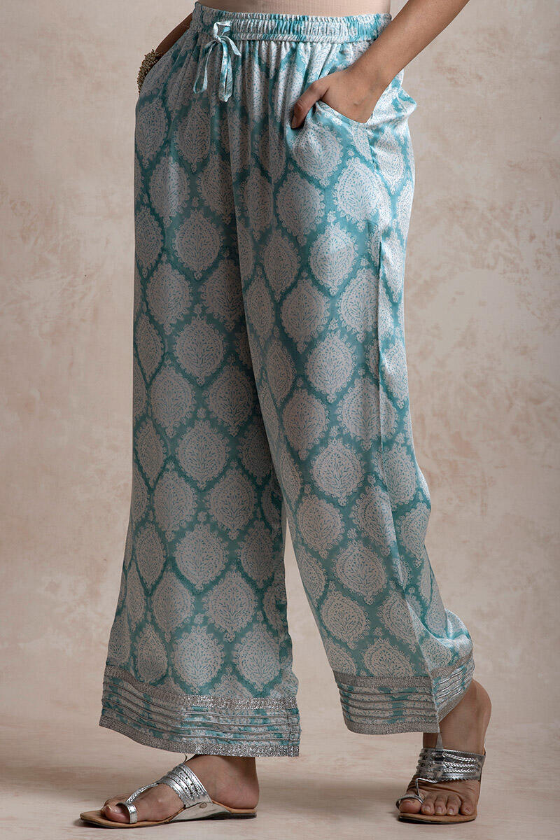 Sanganeri Block Printed Modal Farsi Pants