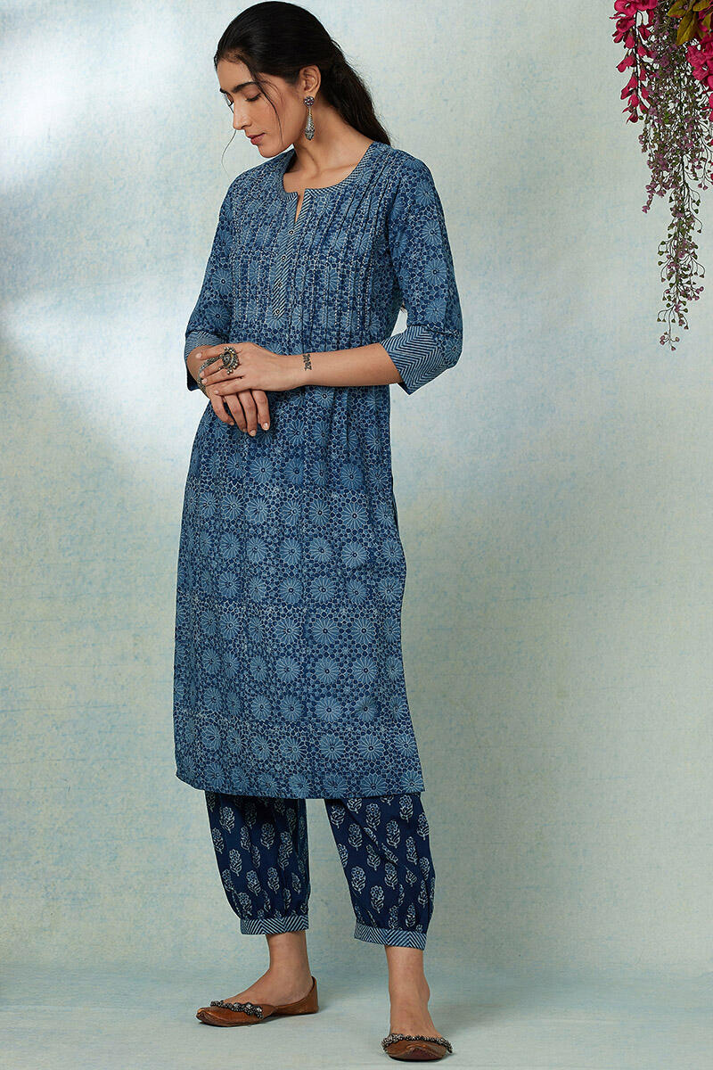 Fabindia indigo kurta on sale
