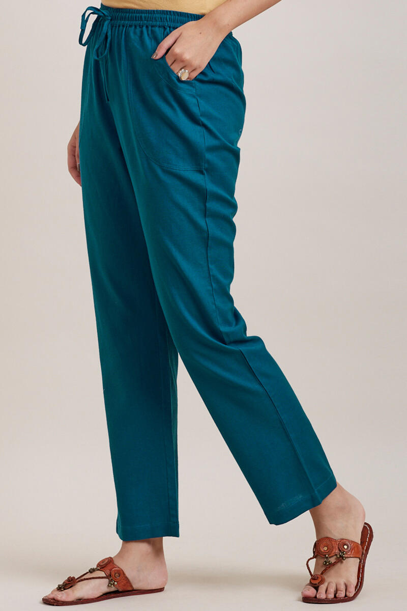 Buy Roza Zara Egyptian Blue Pants