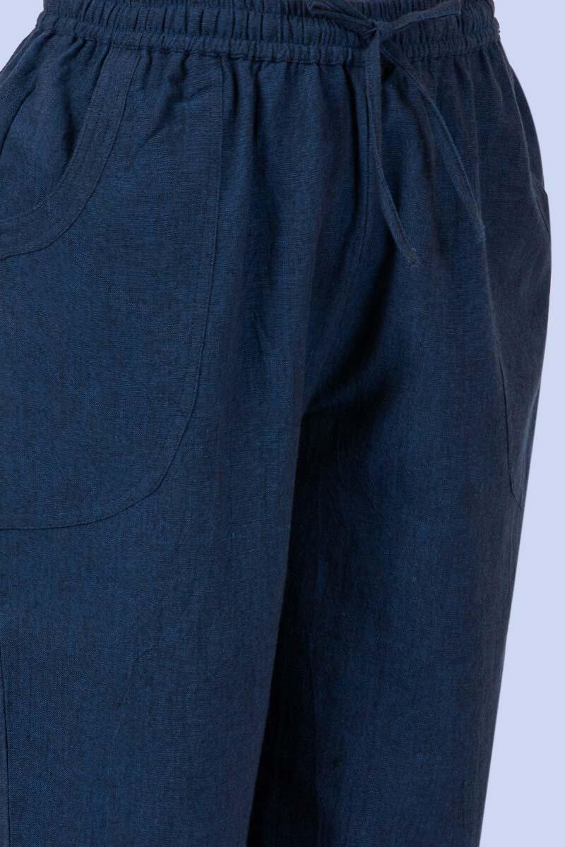 Indigo Handcrafted Cotton Pants