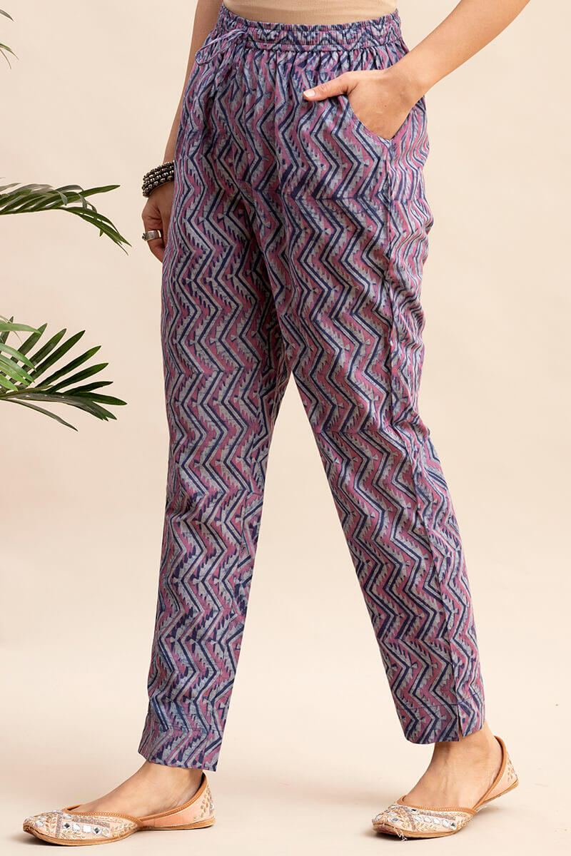 Buy Purple Trousers  Pants for Women by MARIE CLAIRE Online  Ajiocom