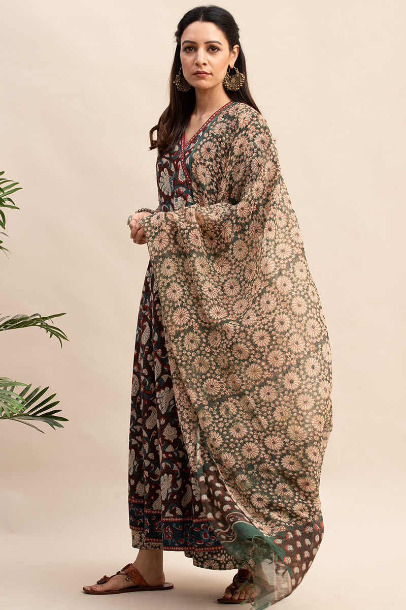 angrakha long kurta